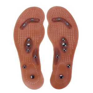 Feet Massaging Insoles Acupressure Magnetic