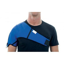 Load image into Gallery viewer, Ice Adult Shoulder and Elbow Real Ice Pack Wrap Wearable Cryotherapy Support